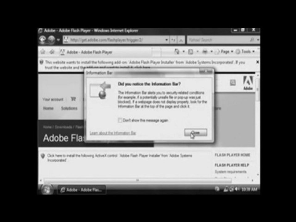 How to: Downloading & Installing Flash Player