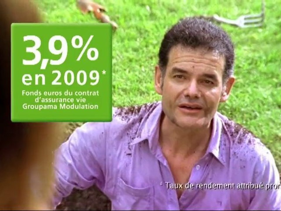 Pub Groupama Epargne