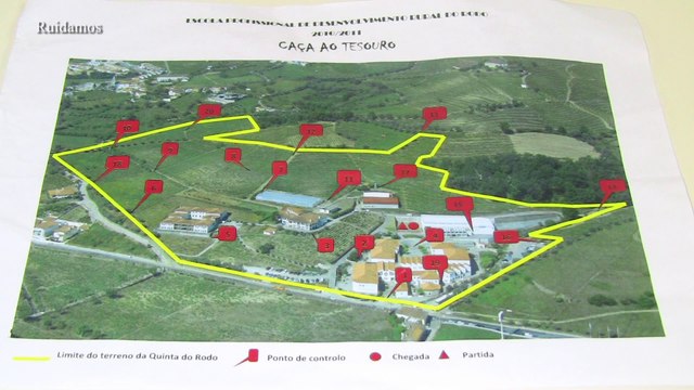 Caça ao Tesouro na Escola Profissional da Régua