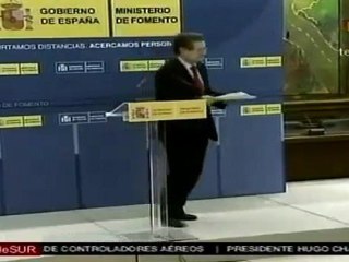 Ejército toma el control de aeropuertos civiles en España