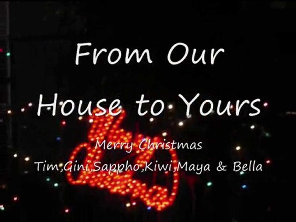 Our House at Christmas