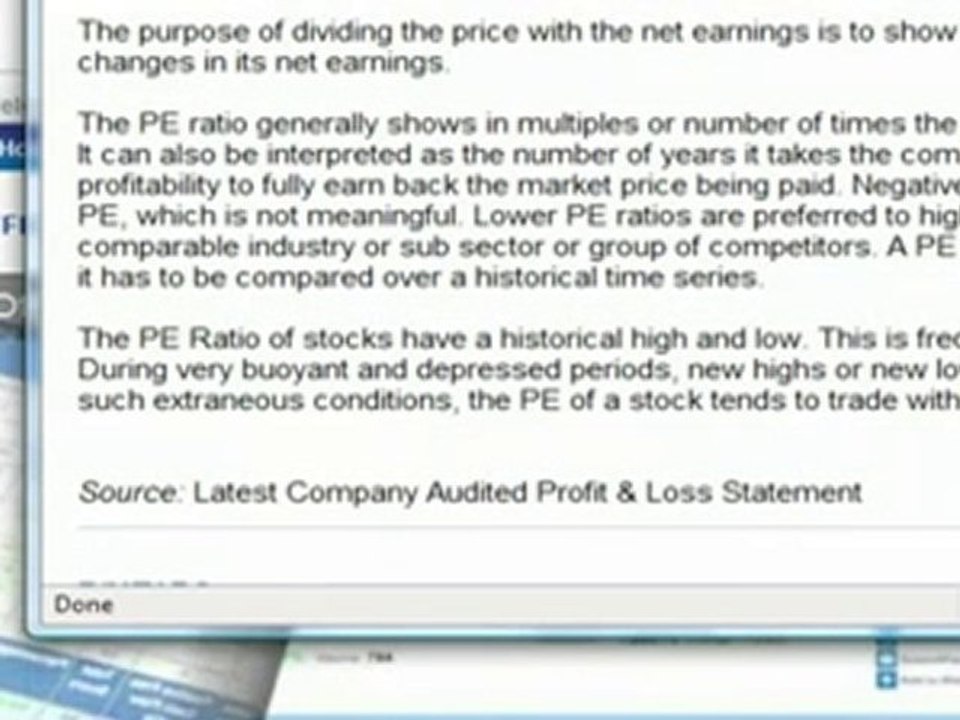 How to find Financial Ratios