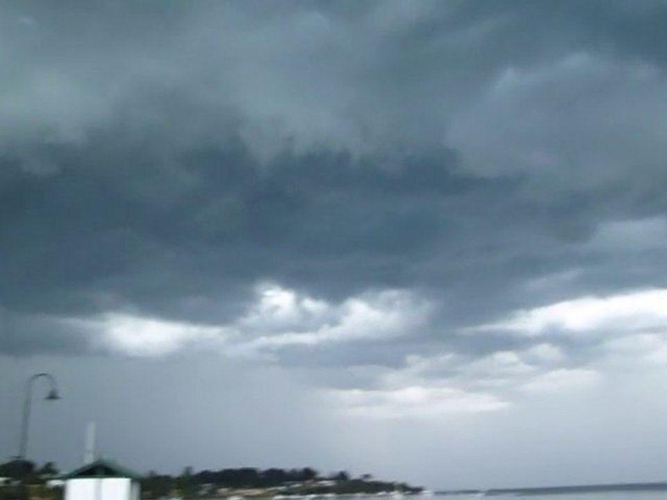 Avant la tempête à Sorrento
