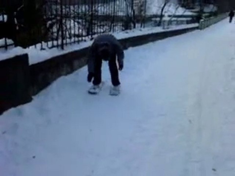 Le skieur