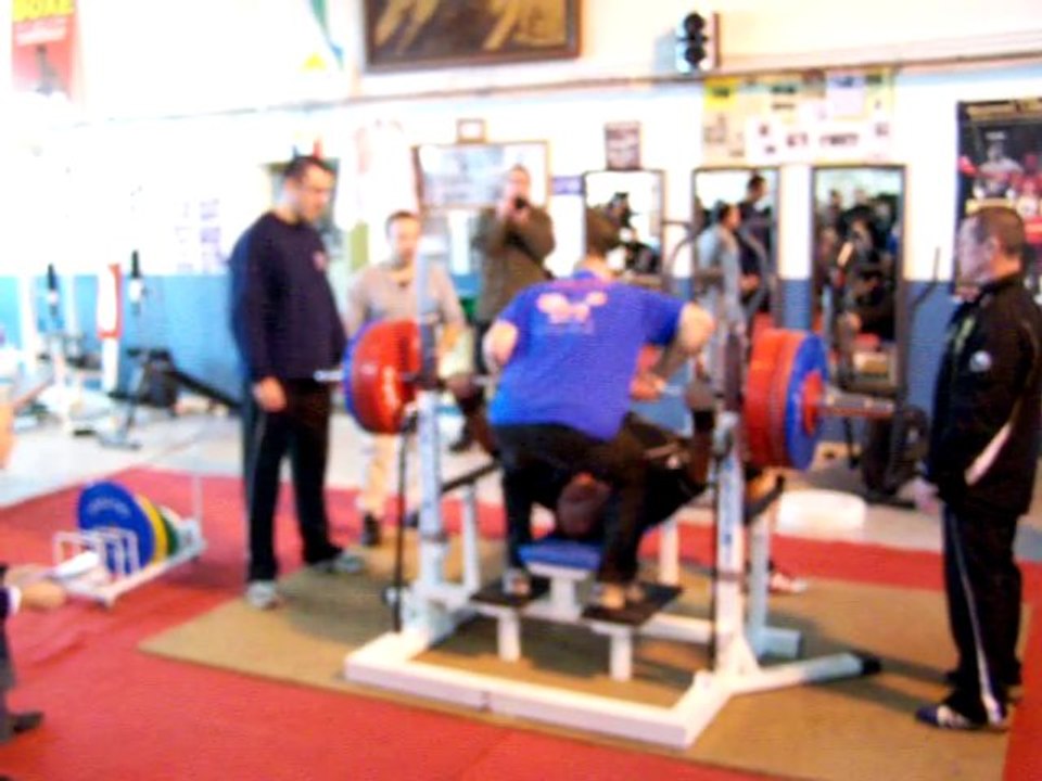 Aurélien Le Jeune 270kg Bench Press, FFHMFAC