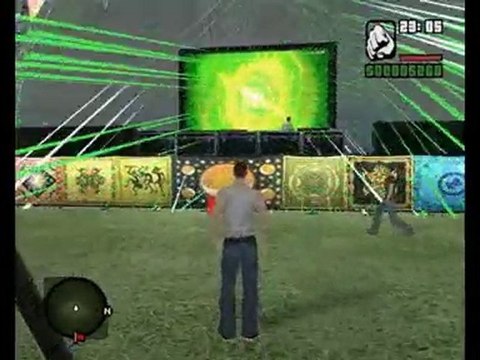 GTA Criminal Russian Mod Gameplay - Open AIr Party Show