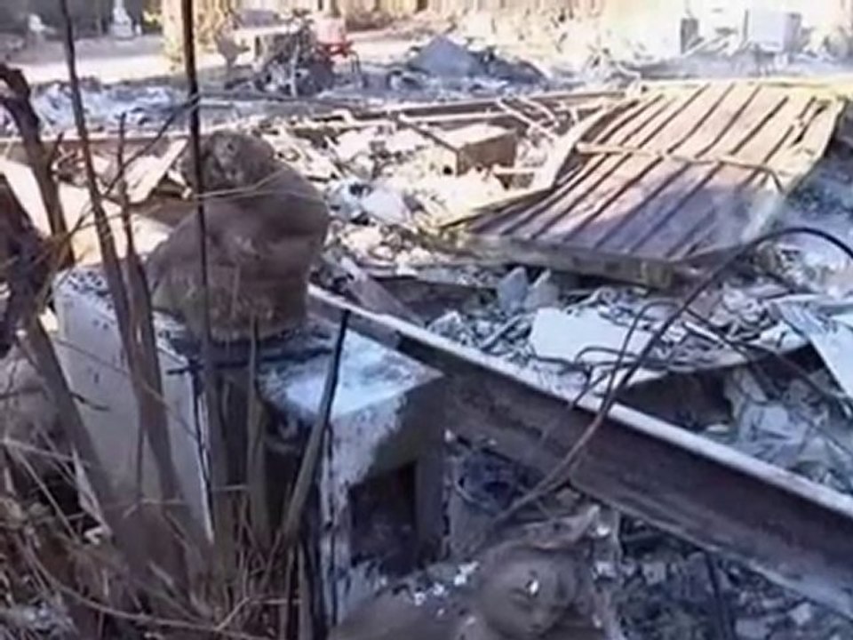 Firefighters struggle with Israeli blaze