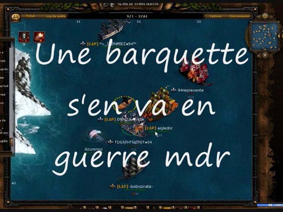 Seafight fr2 LAP vs NOS & JDN