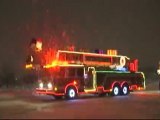 Camion de pompier pour Noël