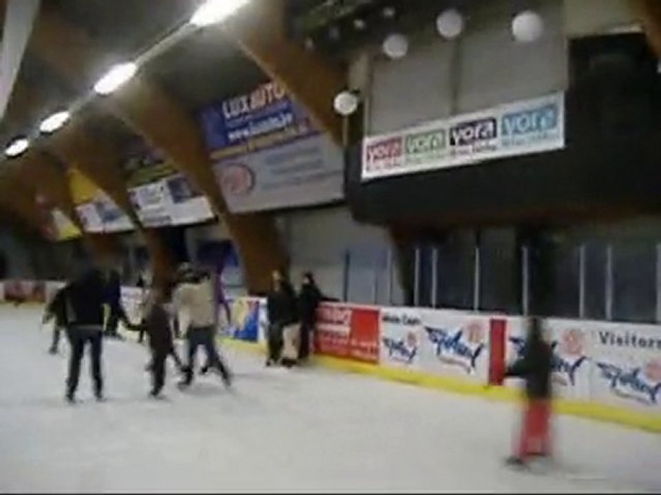 Wolven op schaatsen