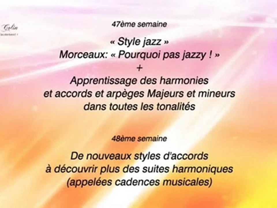 Methode Colin - presentation de la serie 4