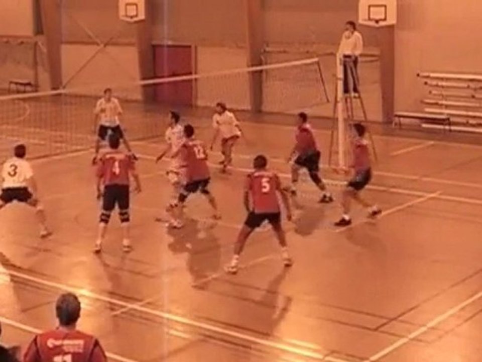Prénationale volley :  MJC Dole vs AL Morteau 19.11.2010