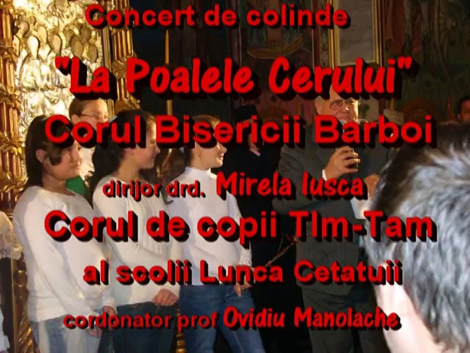 La poalele Cerului-concert de colinde 1