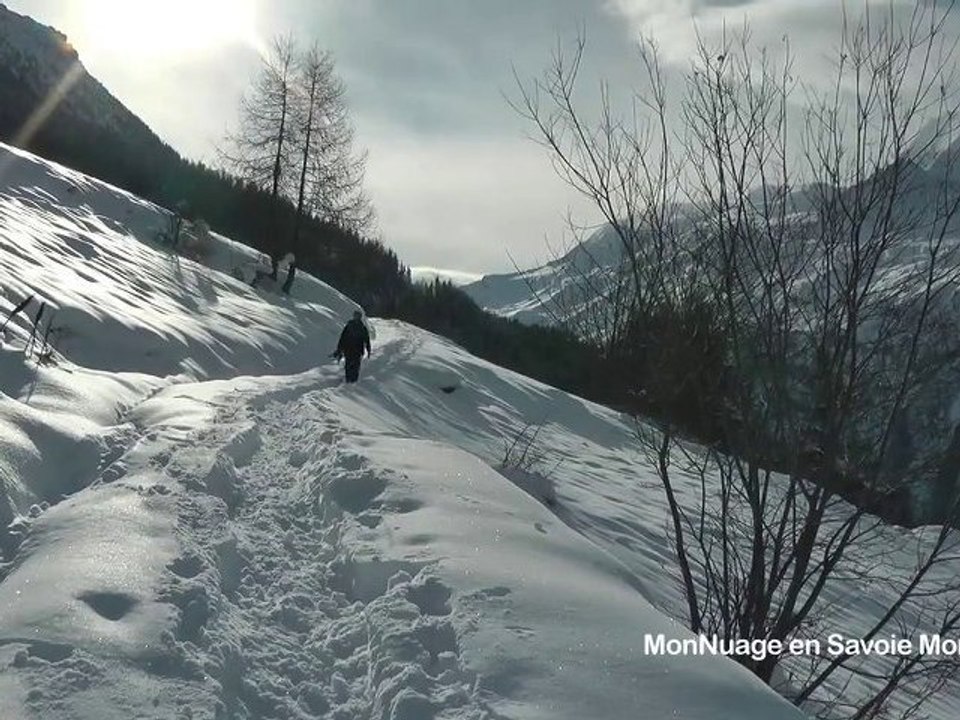 Savoie Mont Blanc : raquettes à Sainte-Foy