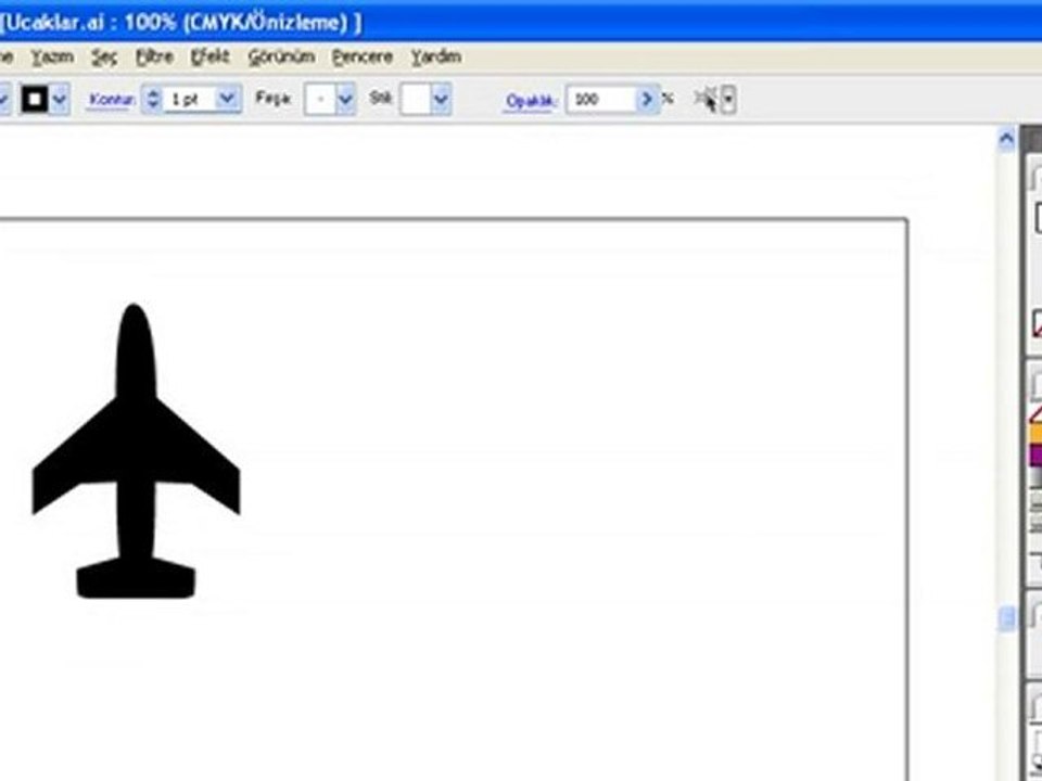 adobe illastrator görsel eğitimleri-seçim aracı 1