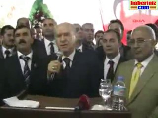 Bahçeli'nin Mersin Yeşiltepe Beldesini ziyareti