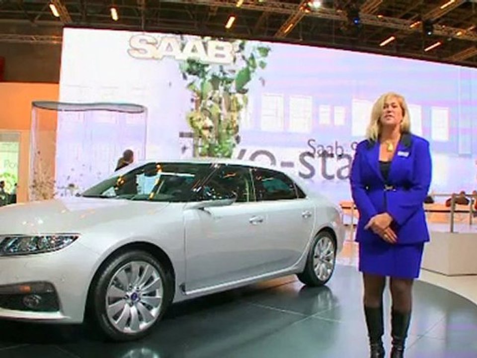 Turpin 2011 Saab 9-5 Ottawa Ontario at the Paris Auto Show