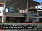 Venezuela: Normalidad en elecciones regionales