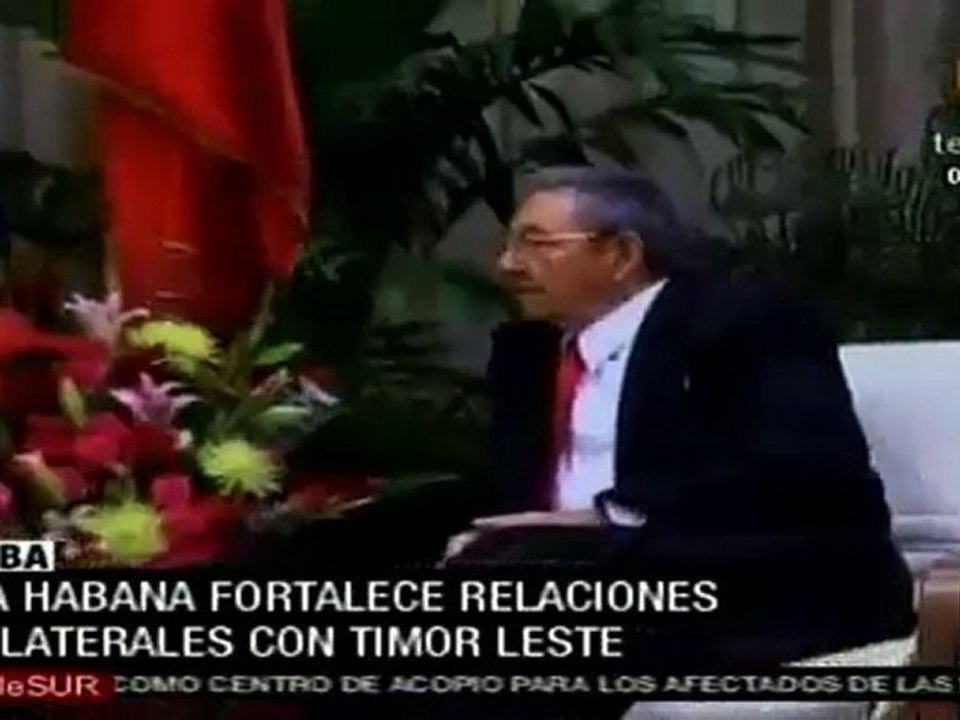 La Habana fortalece relaciones bilaterales con Timor Leste