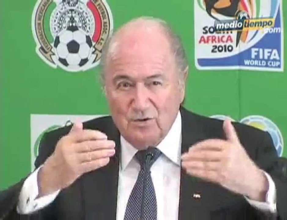 Medio Tiempo.com - Joseph Blatter habló sobre el futbol mexicano