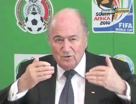 Medio Tiempo.com - Joseph Blatter habló sobre el futbol mexicano