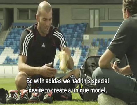 Entrevista Adidas-Zinedine Zidane
