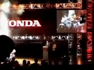 honda goldwing airbag in açılma anı