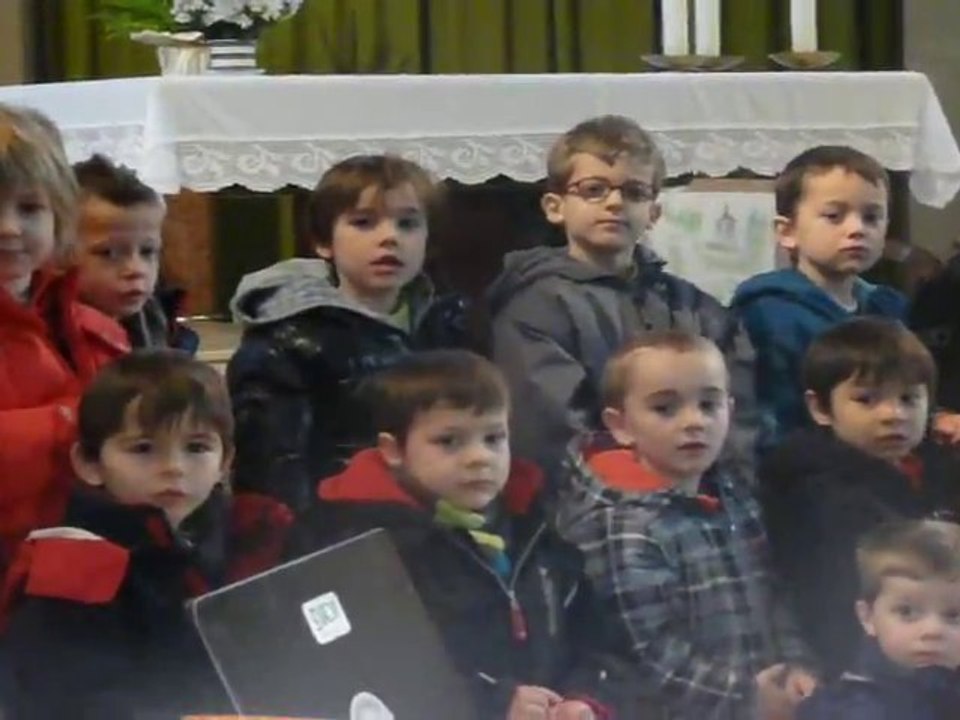 Chants de l'école Maternelle pour le Téléthon