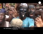 Supporters of Ouattara demonstrate against... - no comment