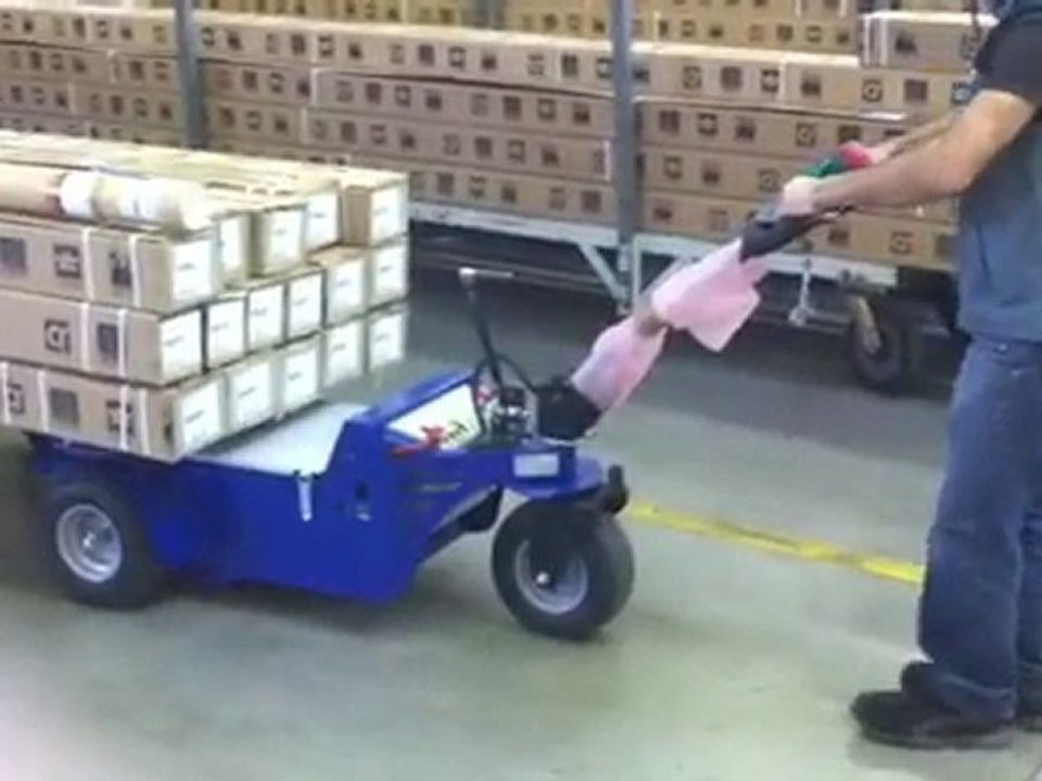 Tracteur M6.5 + attelage industriel