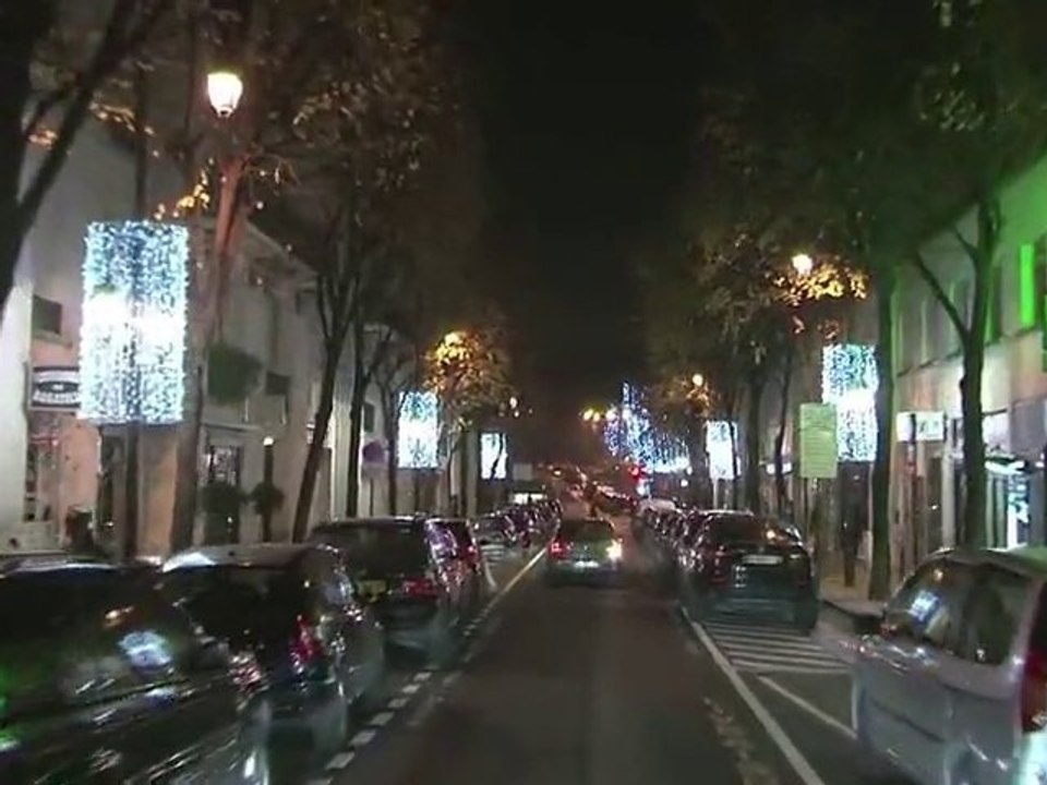 Les illuminations de Noël