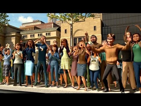 Megamind - extrait Salut Metro city VOST