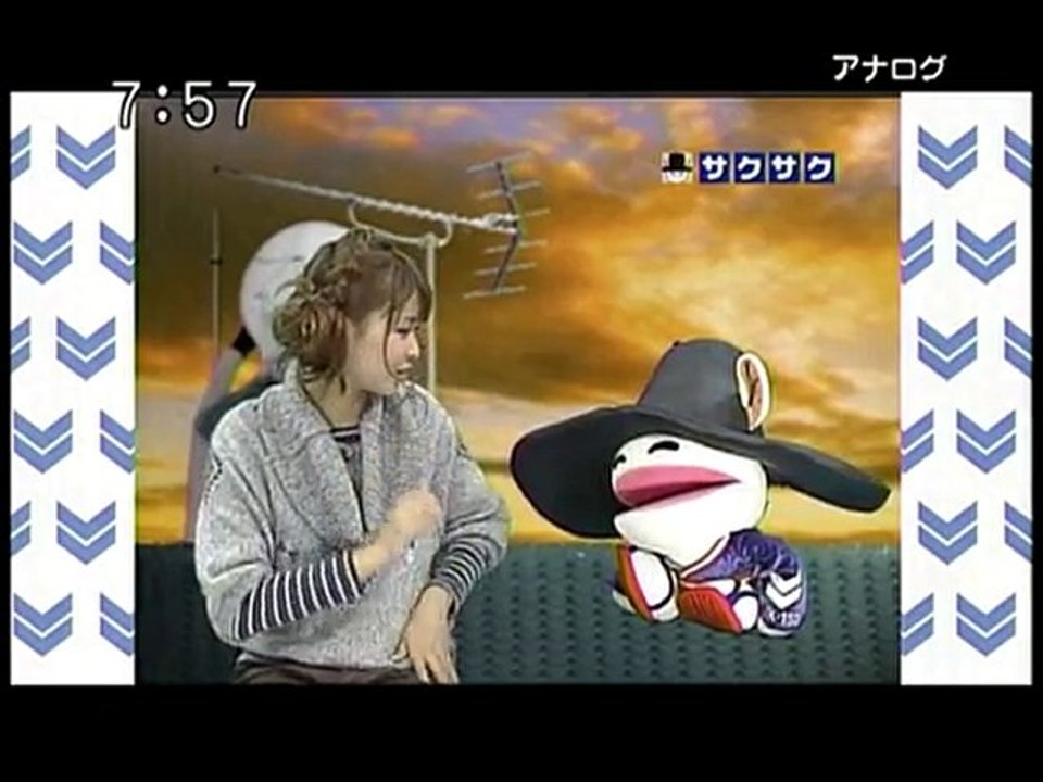 sakusaku 2010.12.06　えっ？青山きららさんのコーナーがゲストのPVでないのは、いかがなものでしょうか　