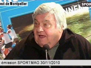 Loulou Nicollin et l'équipe de France de foot sur SPORTMAG