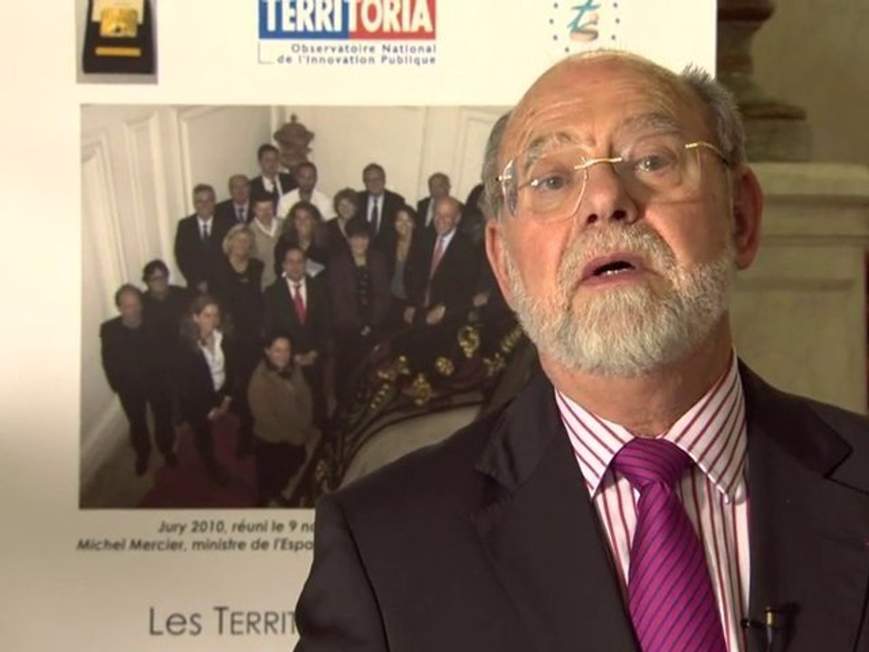 Prix TERRITORIA 2010 - Pierre Bourguignon