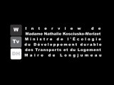 Interview de Madame Nathalie Kosciusko-Morizet