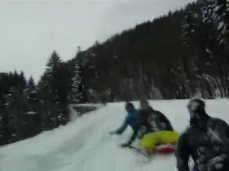 05.12.10 - Descente Crémaillère Luge