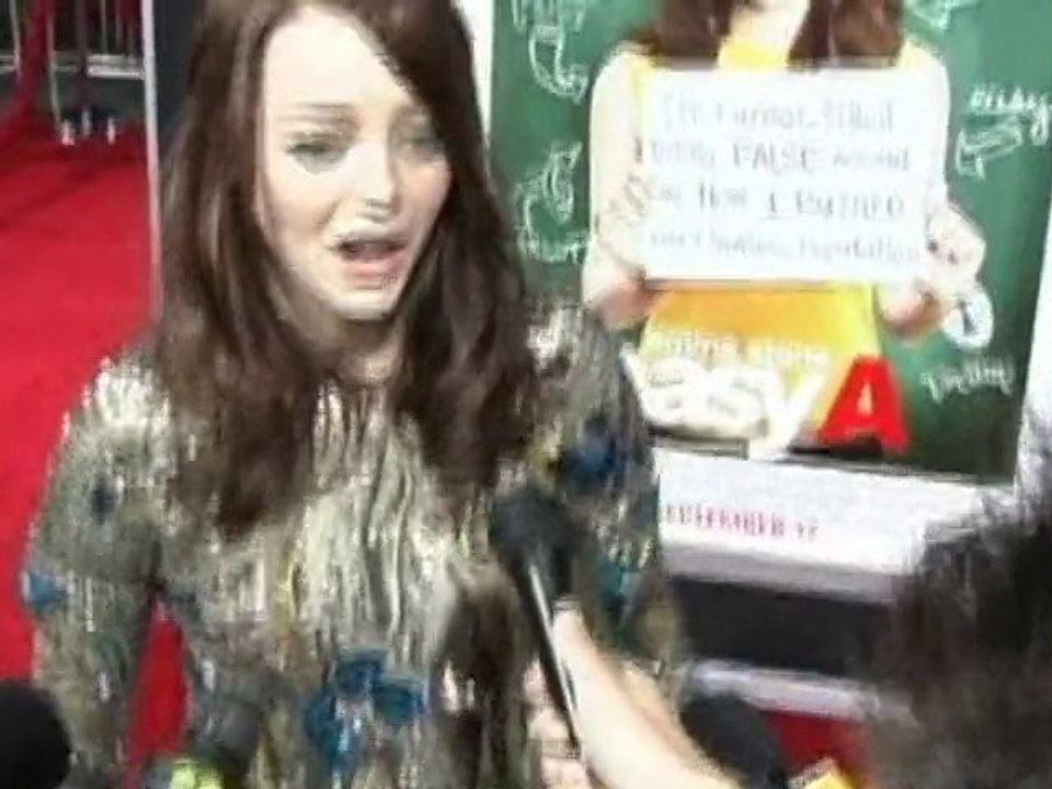 Emma Stone Goes Blonde