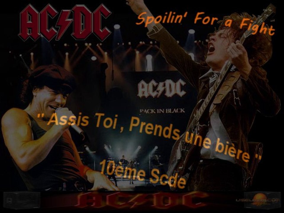AC/DC Spoilin' for a Fight
