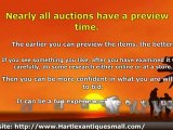 Buying Antiques at Auction