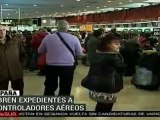 En España abren expediente a controladores aéreos por huelga