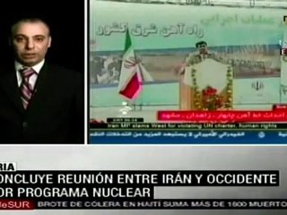 Irán y potencias occidentales dialogan sobre programa nuclear