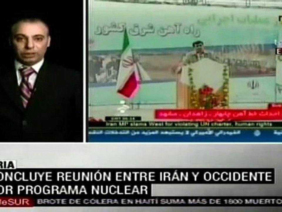Irán y potencias occidentales dialogan sobre programa nuclear
