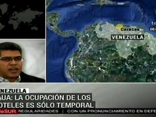 Ocupación de hoteles en Venezuela es temporal, aclara Jaua