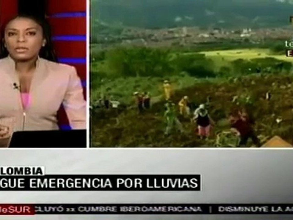 Presidente de Colombia estudia declarar estado de excepción por lluvias e inundaciones