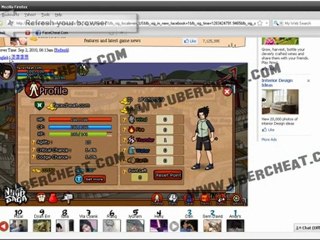 Ninja Saga Cheat Time Hack on Facebook Game