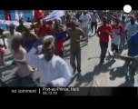 Haiti: protesters march again to demand the... - no comment