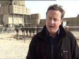 Cameron hints at Afghan exit