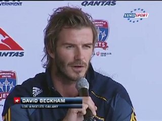Beckham Dünya Kupası adaylıkları hakkında konuştu