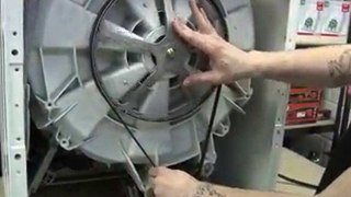 How to replace the belt on a washing machine - Bosch